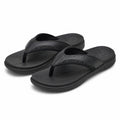 Infradito 40/41 nere in materiale sintetico con suola testurizzata per uso quotidiano