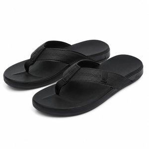 Infradito da uomo taglia 38/39 in materiale sintetico nero per uso casual